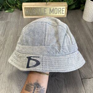 Diesel Denim Light Wash Men’s Bucket Hat Blue NTW